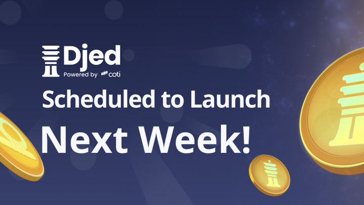 Djed is Scheduled to Launch Next Week!