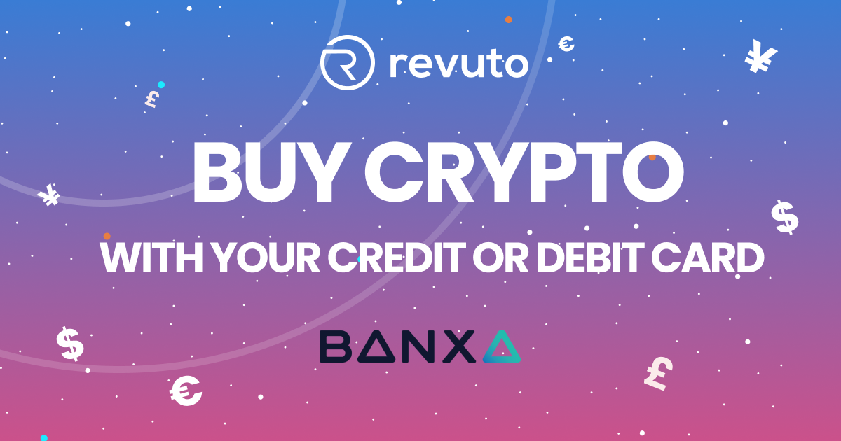 Buy Crypto in the Revuto App!