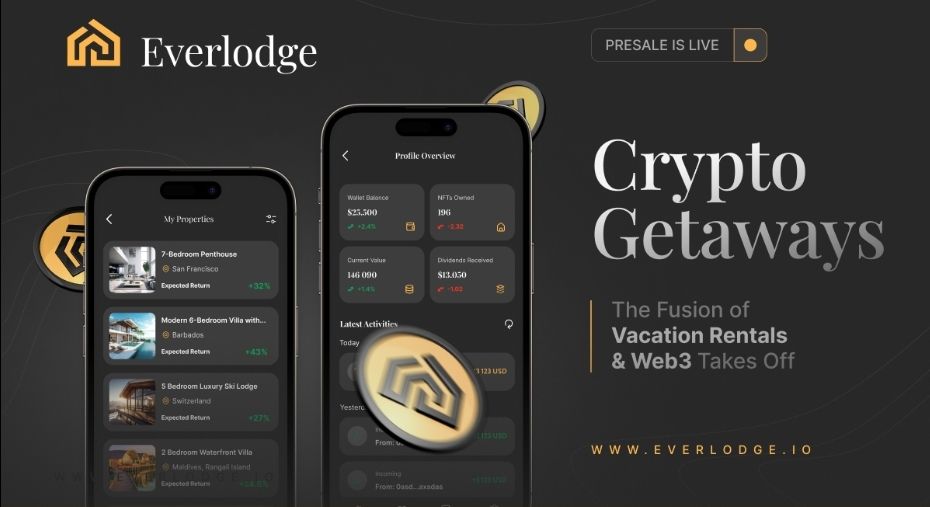Pré-venda de Everlodge (ELDG) dispara 90%, Cardano (ADA) e Litecoin (LTC) caem