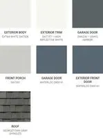 Cypress Exterior Color Scheme