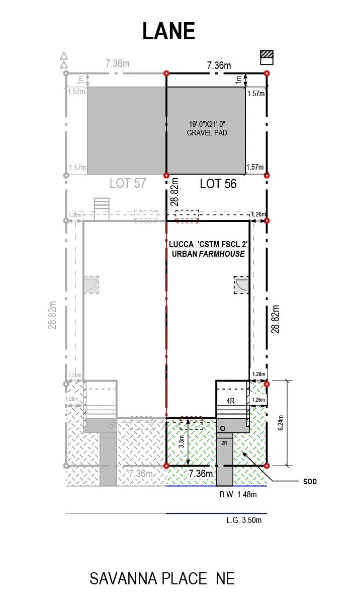 97 Savanna Place Plot Plan