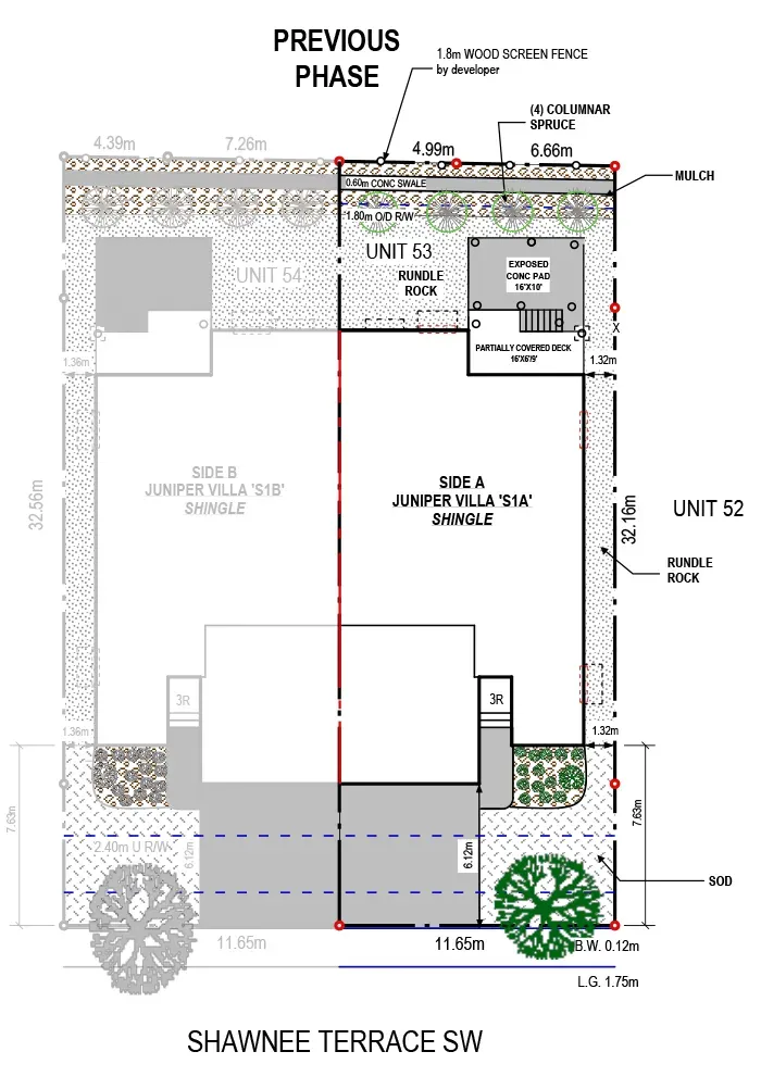 Juniper 644 plot plan