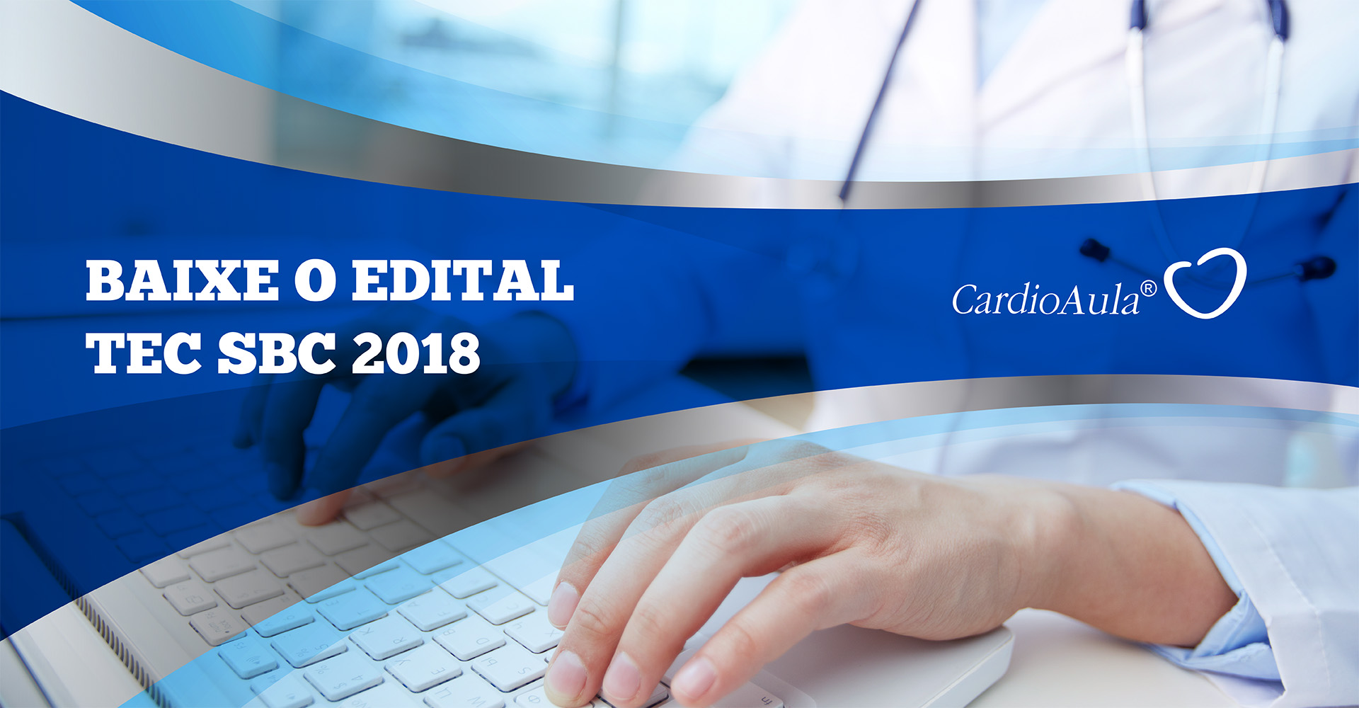 CardioAula - Médico escrevendo coração de ECG