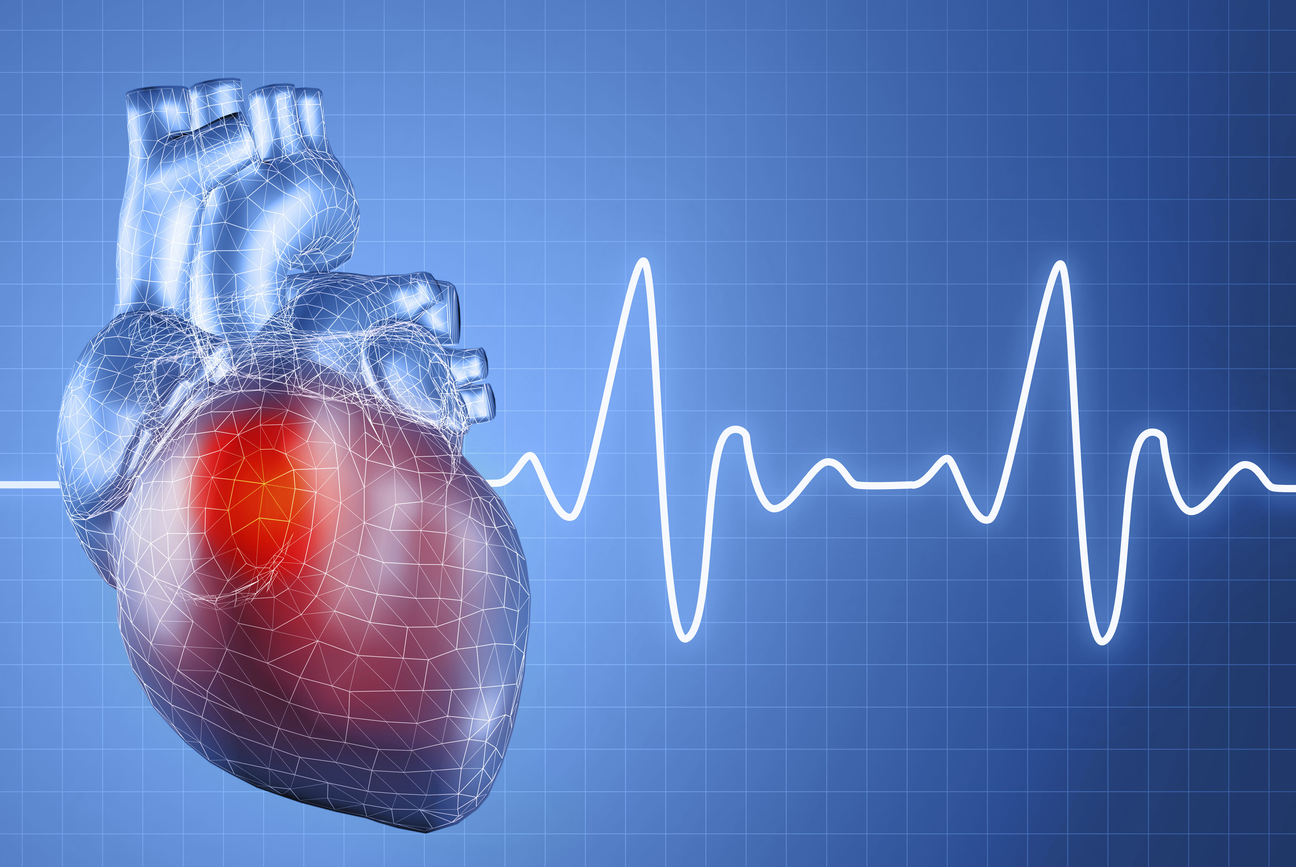 CardioAula - Médico escrevendo coração de ECG