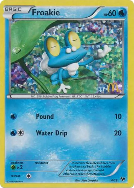 Froakie 2014xy 4/12