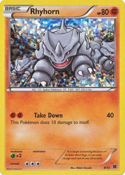 Rhyhorn 2015xy 8/12