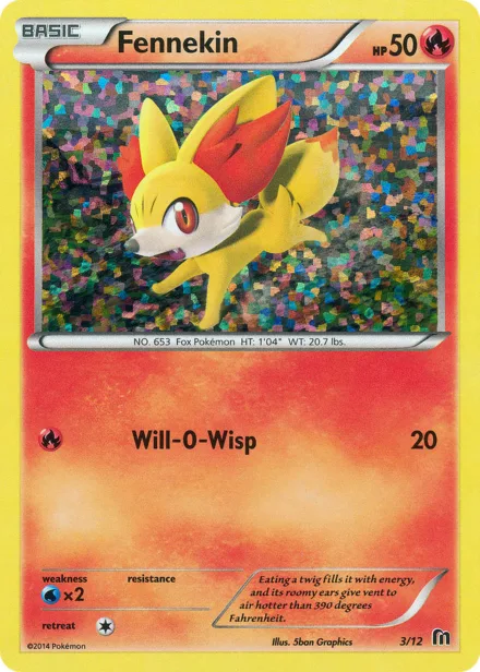 Fennekin 2016xy 3/12