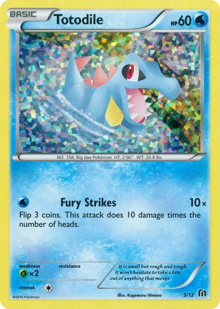 Totodile 2016xy 5/12