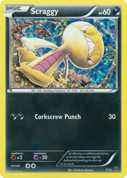 Scraggy 2016xy 7/12