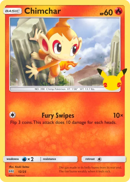Chimchar 2021swsh 12/25