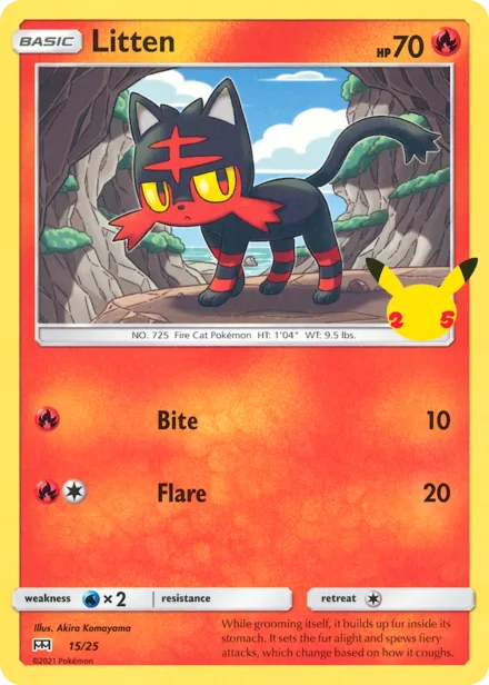 Litten 2021swsh 15/25