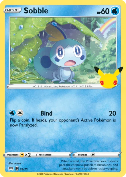 Sobble 2021swsh 24/25