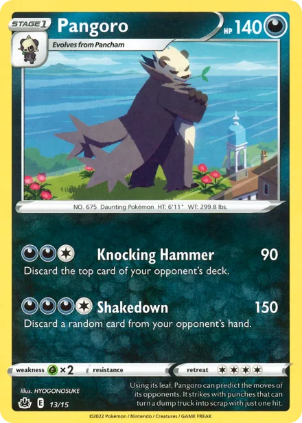 Pangoro 2022swsh 13/15