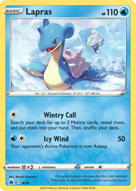 Lapras 2022swsh 6/15