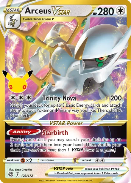 Arceus VSTAR 30th-c 027