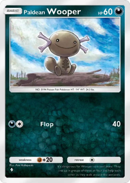 Paldean Wooper B2a 064/93