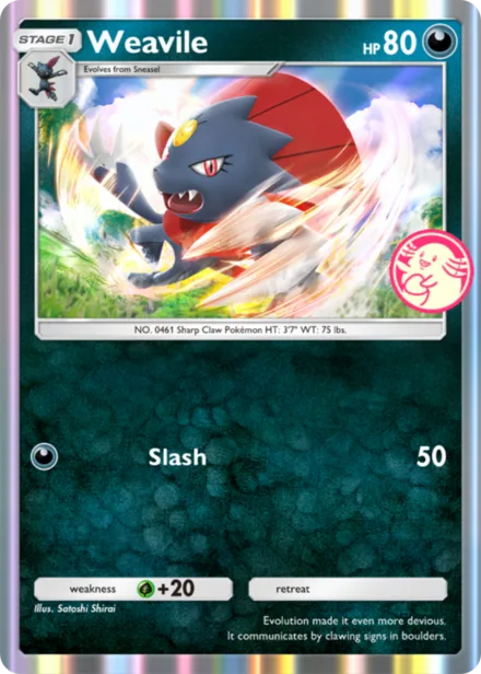 Weavile P-A 100