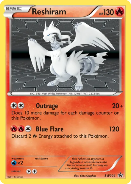 Reshiram bwp BW04