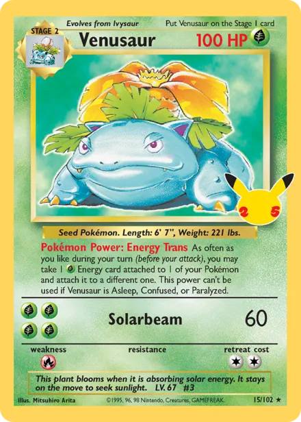 Venusaur cel25cc CC003