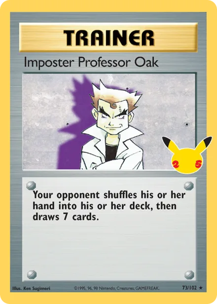 Imposter Professor Oak cel25cc CC004
