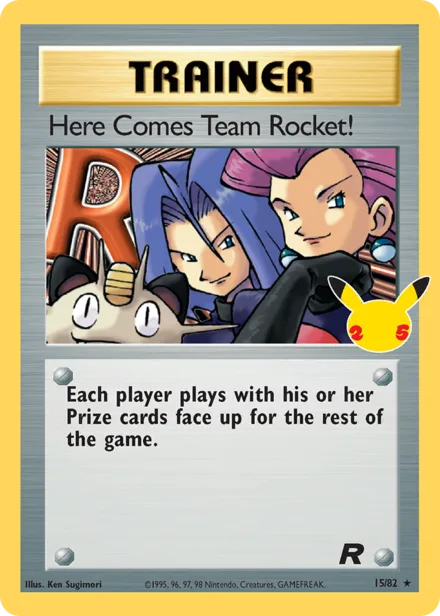 Here Comes Team Rocket! cel25cc CC006