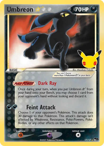 Umbreon ☆ cel25cc CC015