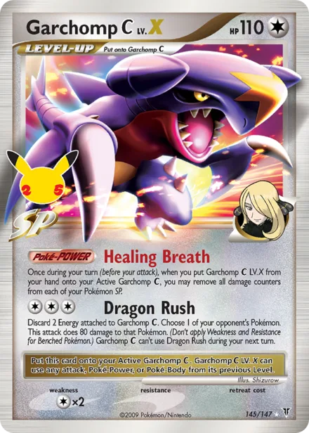 Garchomp C LV.X cel25cc CC018
