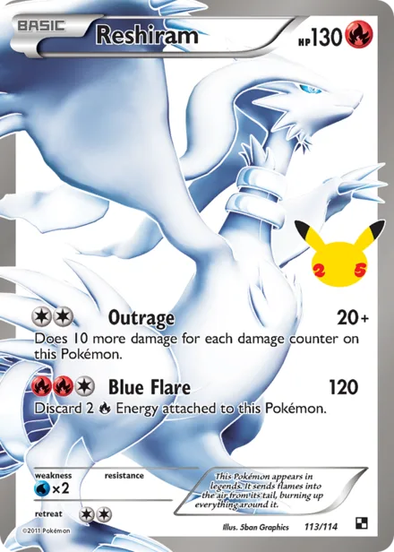 Reshiram cel25cc CC020
