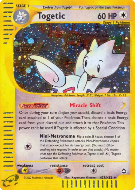 Togetic ecard2 H27