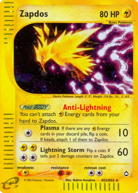 Zapdos ecard2 H32