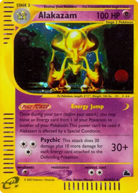 Alakazam ecard3 H01