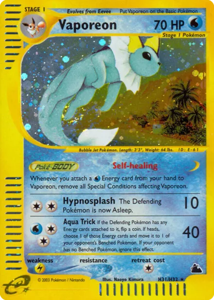 Vaporeon ecard3 H31