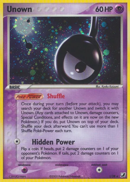 Unown exu !