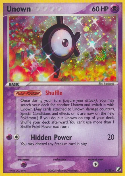 Unown exu K