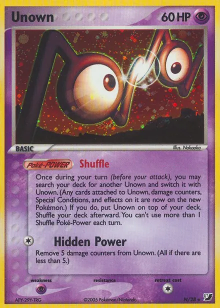 Unown exu N