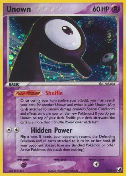 Unown exu R