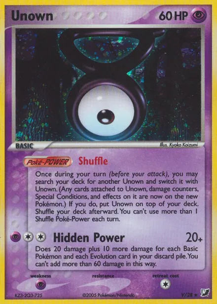 Unown exu V