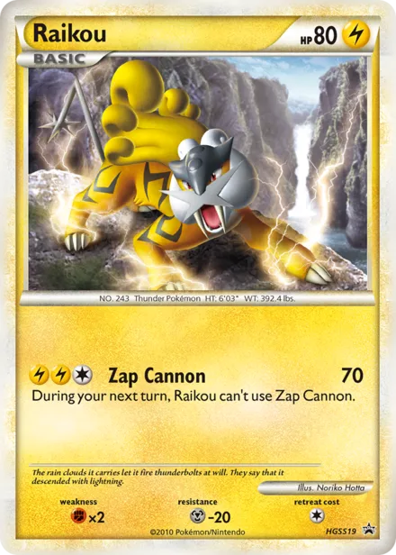 Raikou hgssp HGSS19