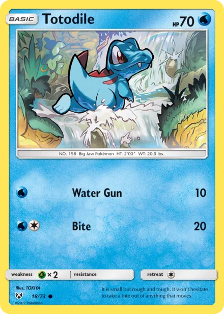 Totodile sm3.5 18/73