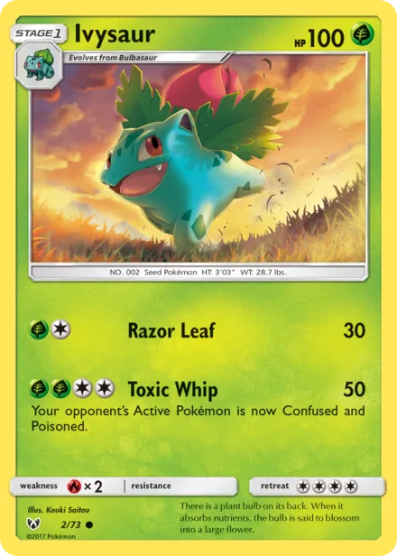 Ivysaur sm3.5 2/73