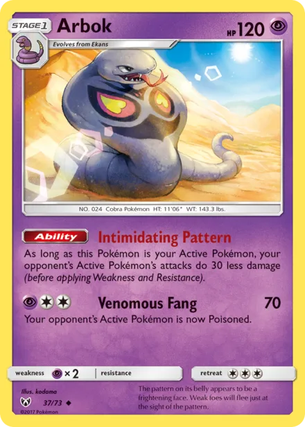 Arbok sm3.5 37/73