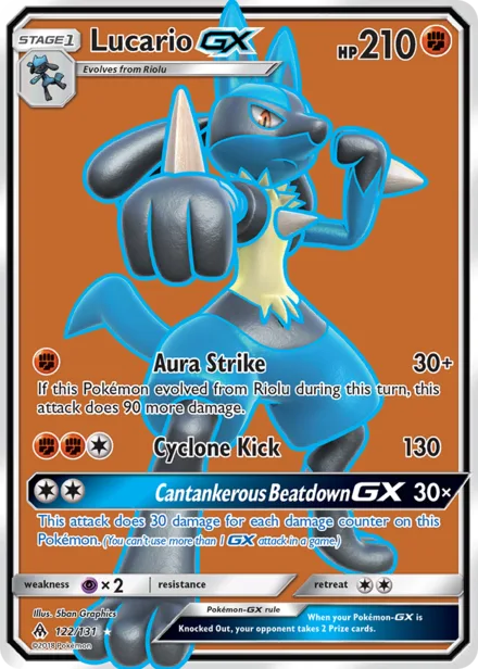 Lucario GX sm6 122/131