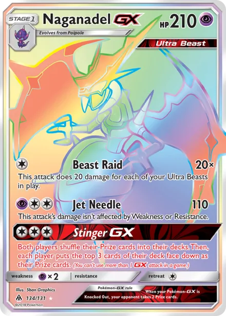 Naganadel GX sm6 134/131