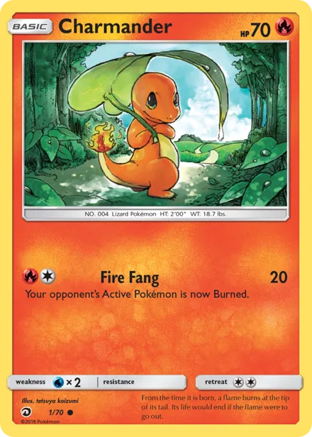 Charmander sm7.5 1/70