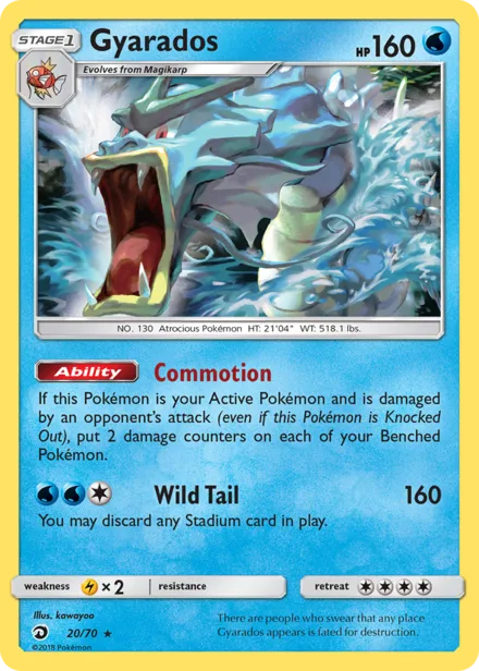 Gyarados sm7.5 20/70