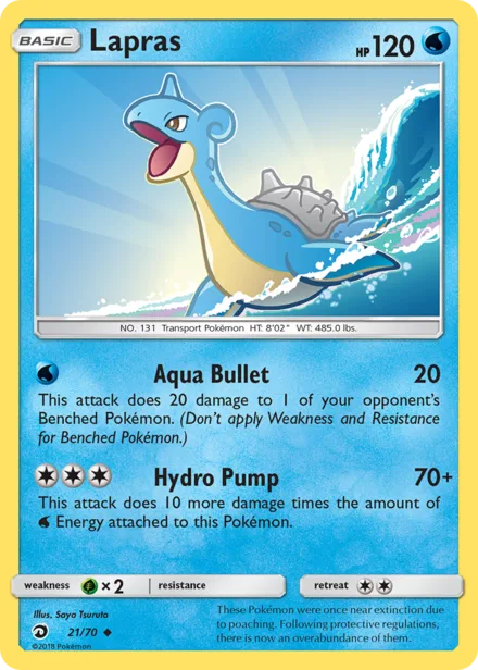 Lapras sm7.5 21/70