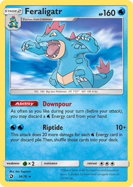 Feraligatr sm7.5 24/70