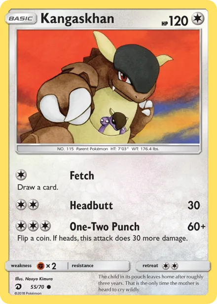 Kangaskhan sm7.5 55/70