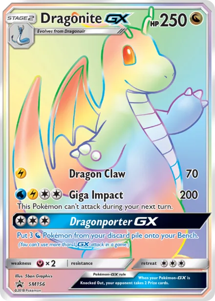 Dragonite GX smp SM156