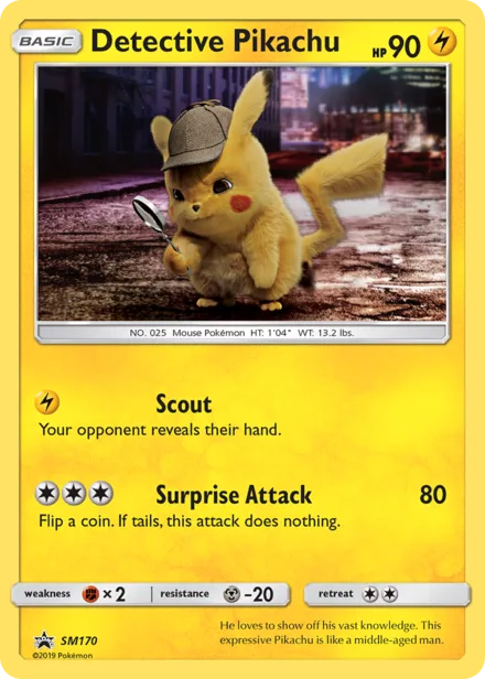 Detective Pikachu smp SM170